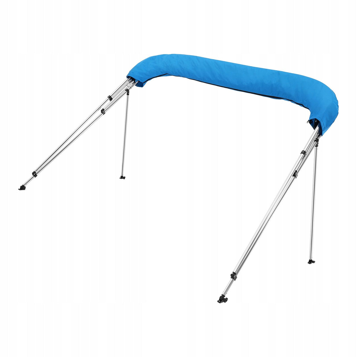 VEVOR BIMINI TOP BOAT COVER 4 ARCHES 600D ALUMINUM WATERPROOF