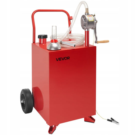 FUEL CADDY VEVOR 75L 20 GALLON MANUAL PUMP ROBUST TANK ON