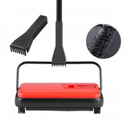 VEVOR MANUAL CARPET SWEEPER WITH 300ML CONTAINER 180-DEGREE LIGHTWEIGHT