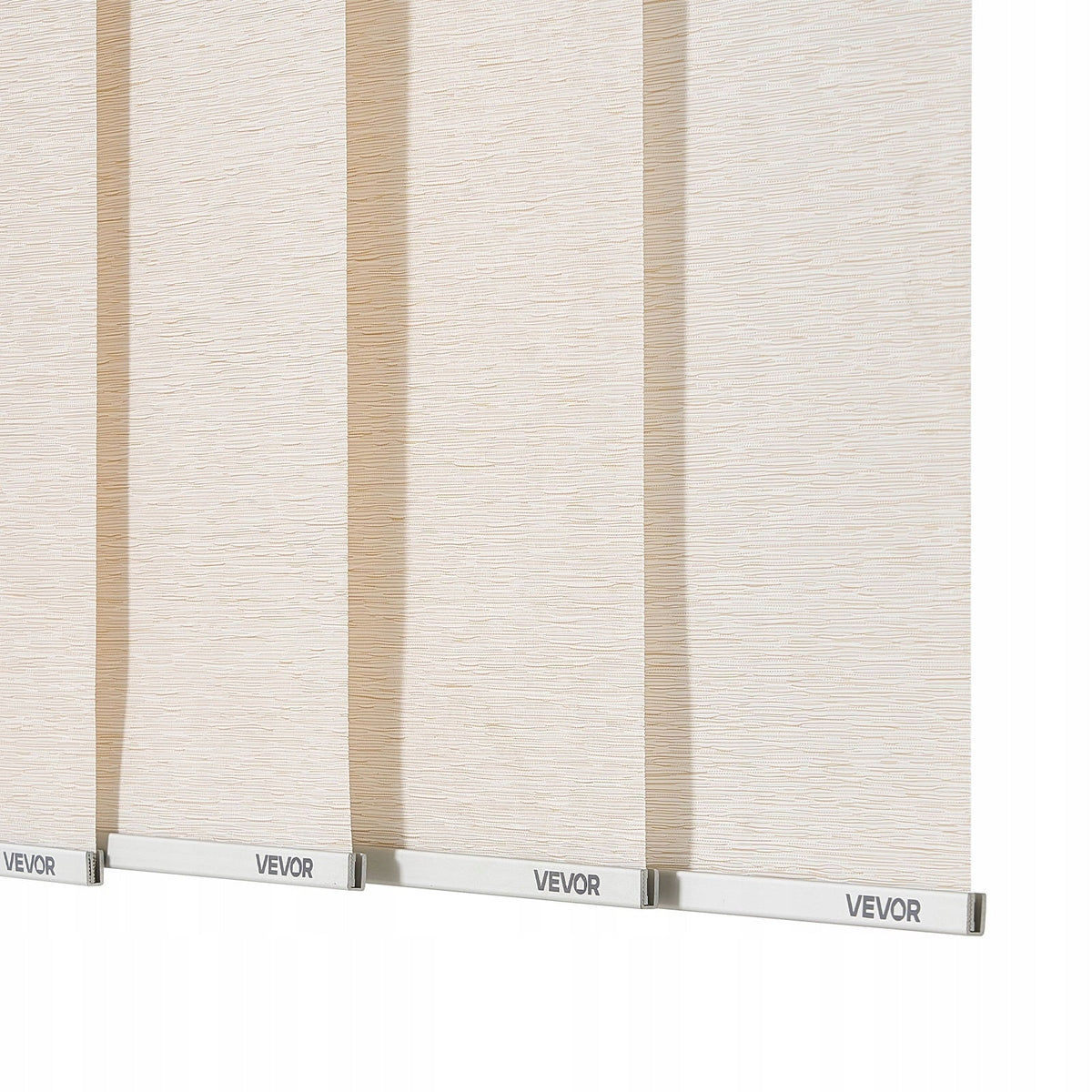 VEVOR PANEL CURTAINS EXTENDABLE TRACK 116-218 CM 4 PANELS POLYESTER