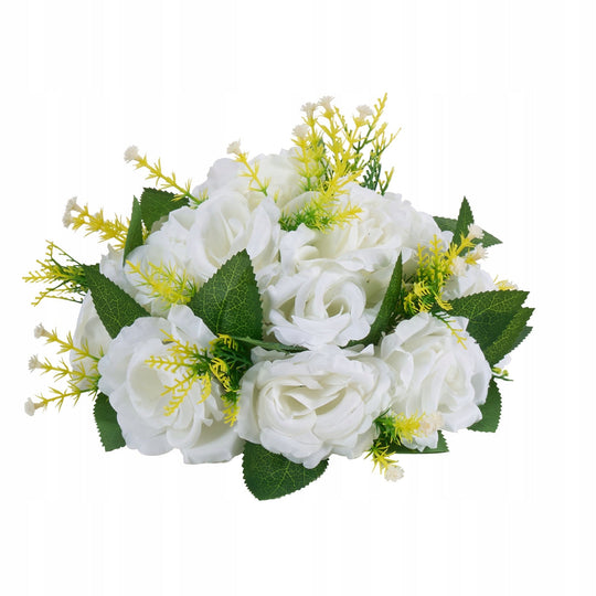 VEVOR PREMIUM ARTIFICIAL FLOWERS 10 PIECES FLOWER BOUQUET BALL 240X240X120MM