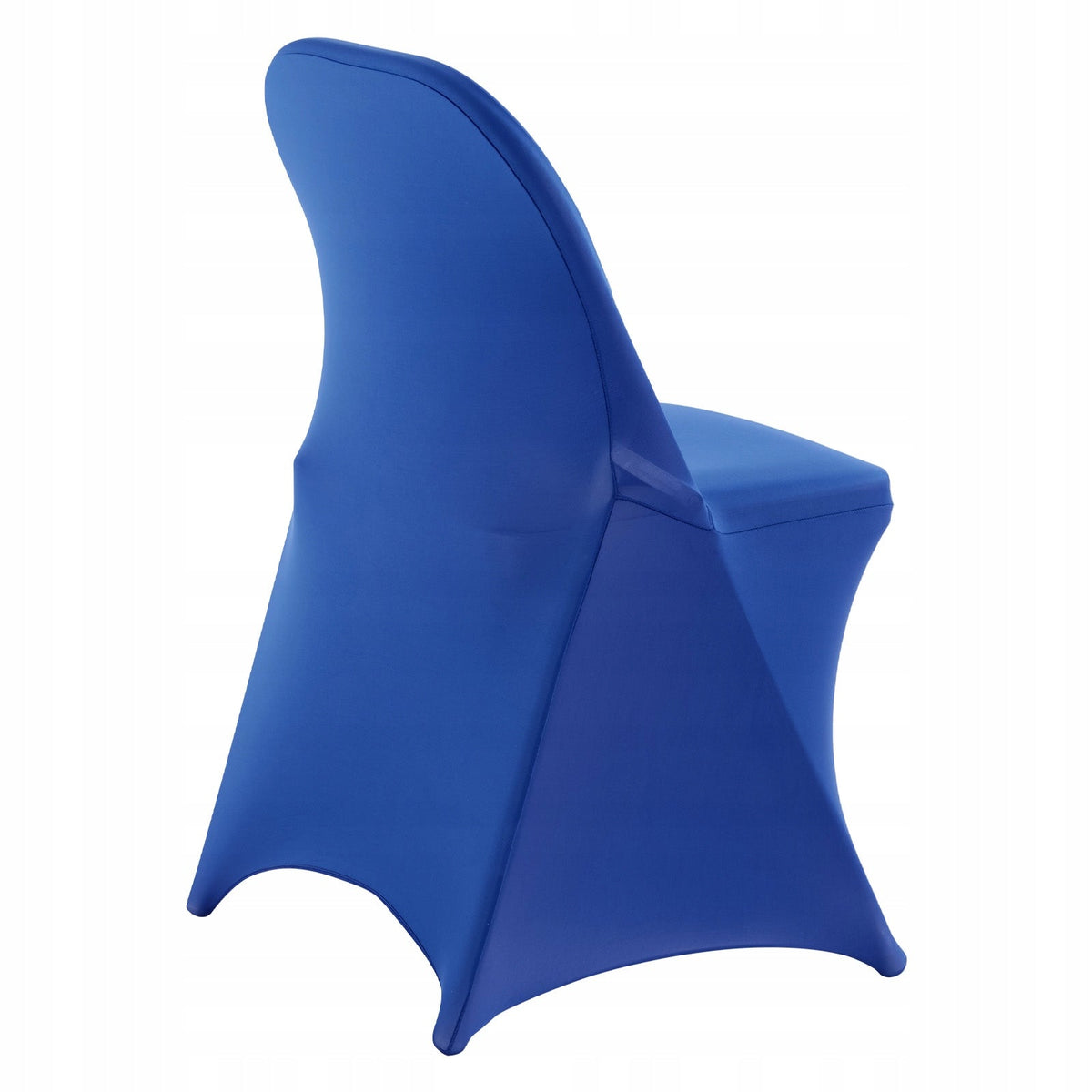 VEVOR 50 PCS ELASTIC CHAIR COVERS BLUE FOR FOLDING CHAIRS