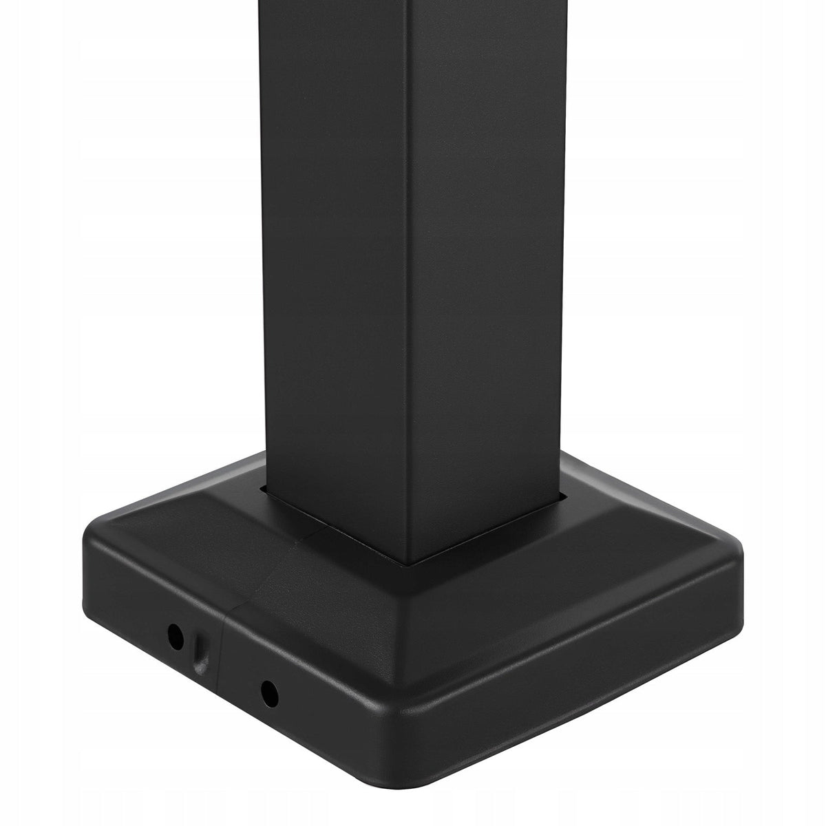 VEVOR STAIR RAILING ADJUSTABLE FOR 2-3 STEPS STRONG STEEL MATTE BLACK