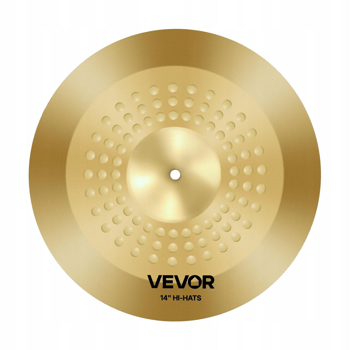 VEVOR 4-PIECE DRUM CYMBAL SET 10 14 16 20 INCH PREMIUM