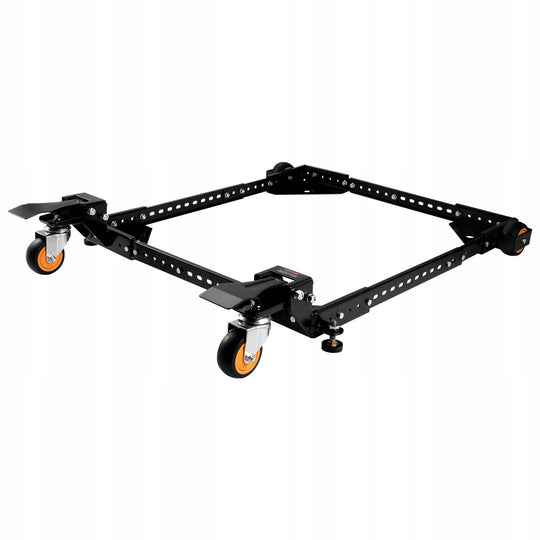 VEVOR MOBILE ROLLER WORK STAND 650 LBS CAPACITY ADJUSTABLE 12 X 12 TO 36
