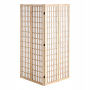 VEVOR 4-PANEL 360 JAPANESE FOLDING SCREEN SOLID WOOD ROOM DIVIDER