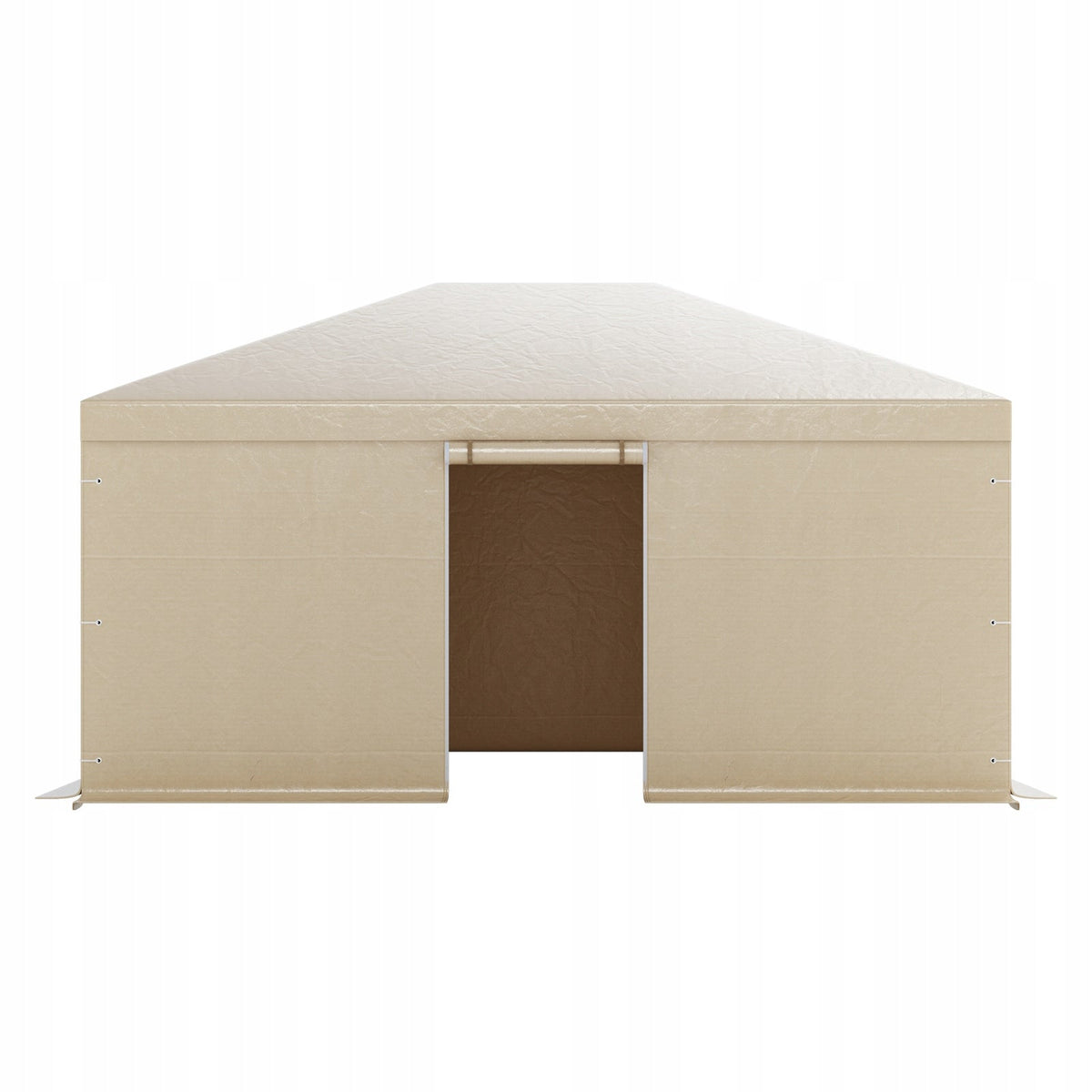 VEVOR PROFESSIONAL WINTER GAZEBO COVER 3.68X4.9M WATERPROOF BEIGE