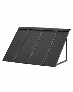 VEVOR WINDOW AWNING 1125X610MM DOOR CANOPY STEEL STURDY STRONG