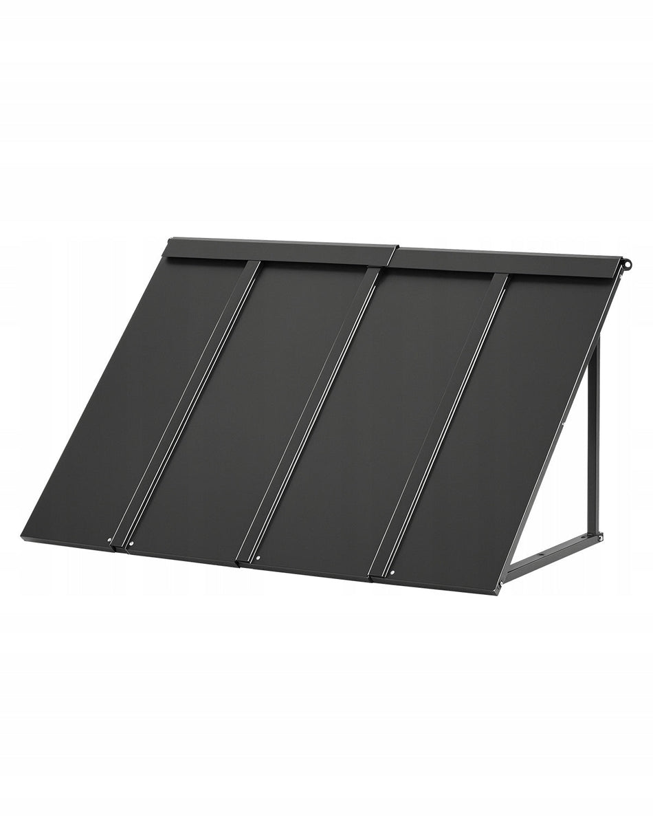 VEVOR WINDOW AWNING 1125X610MM DOOR CANOPY STEEL STURDY STRONG