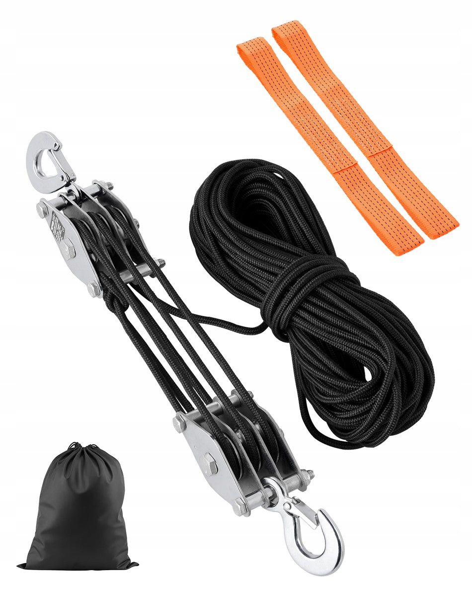 VEVOR WIRE ROPE HOIST 2 TON 30 M LIFTING CAPACITY 5.1 STRONG SOLID PROFESSIONAL