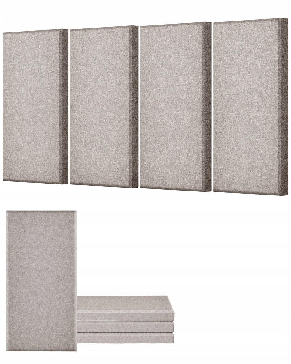VEVOR ACOUSTIC PANELS 4 PIECES 2 INCH 23.6X12 INCHES STRONG SELF-ADHESIVE