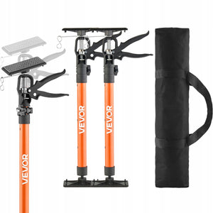 VEVOR ONE-HANDED CEILING SUPPORT 2 PCS TELESCOPIC STEEL STRONG 70KG