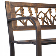 GARDEN BENCH VEVOR 127 CM LOAD CAPACITY 250 KG SOLID STRONG ANTIQUE BRONZE