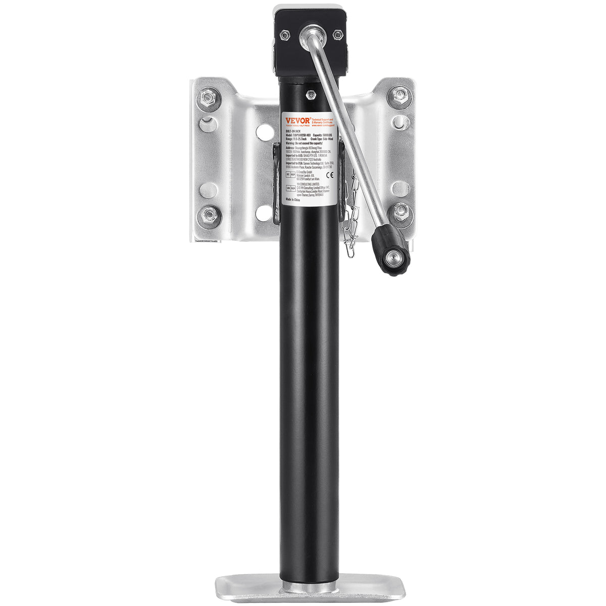 VEVOR TRAILER JACK 2267 KG CAPACITY HEAVY DUTY STEEL TRAILER SUPPORT