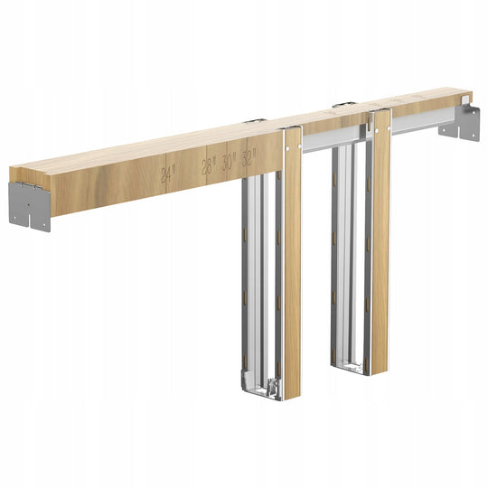 VEVOR SLIDING DOOR FRAME KIT 610-914MM QUIET SOFT-CLOSE PREMIUM