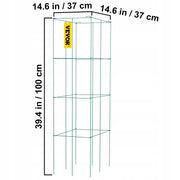 VEVOR TOMATO CAGES 37X37X100 CM SET OF 6 STRONG SQUARE