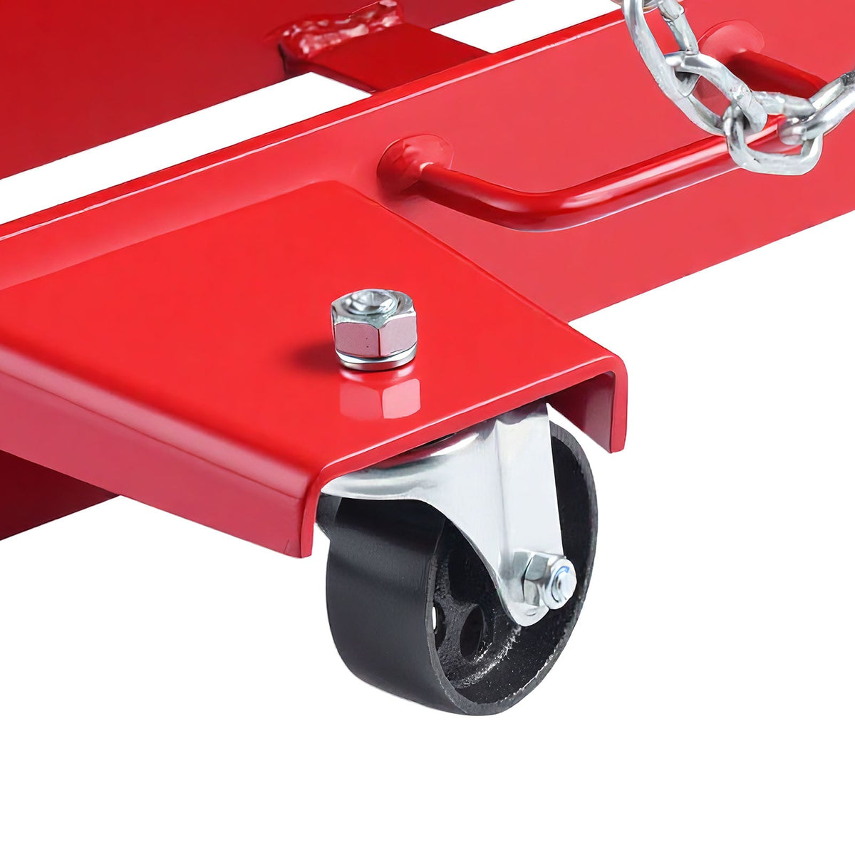 VEVOR 1T HYDRAULIC LOW PROFILE CAR JACK WITH CAST IRON WHEELS