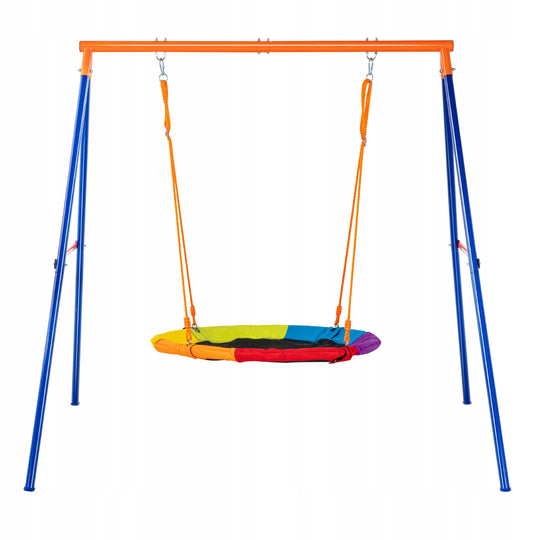 VEVOR SWING SET A-FRAME 200 KG CAPACITY PREMIUM SEAT ADJUSTABLE