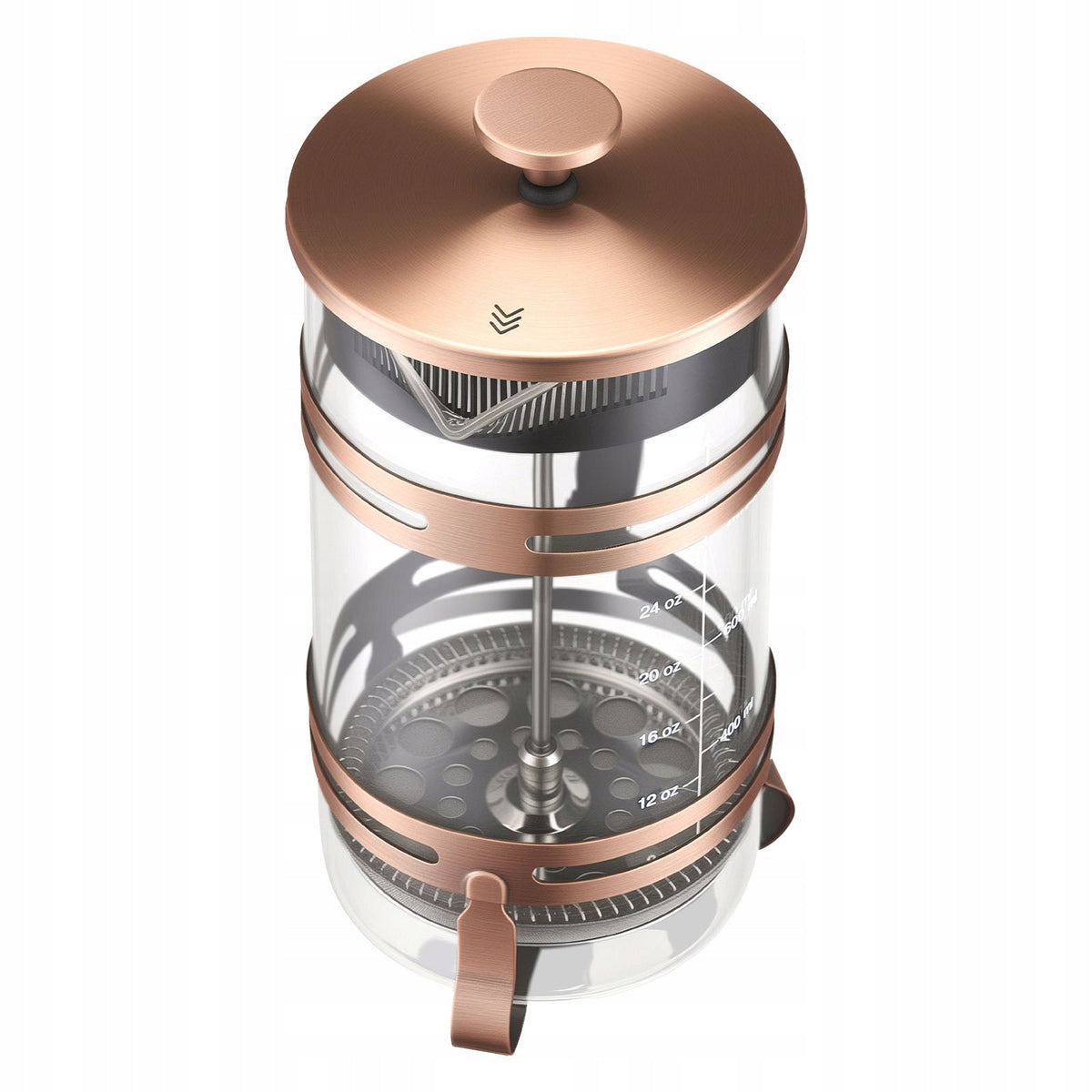 PROFESSIONAL VEVOR 1L BOROSILICATE GLASS FRENCH PRESS COFFEE MAKER