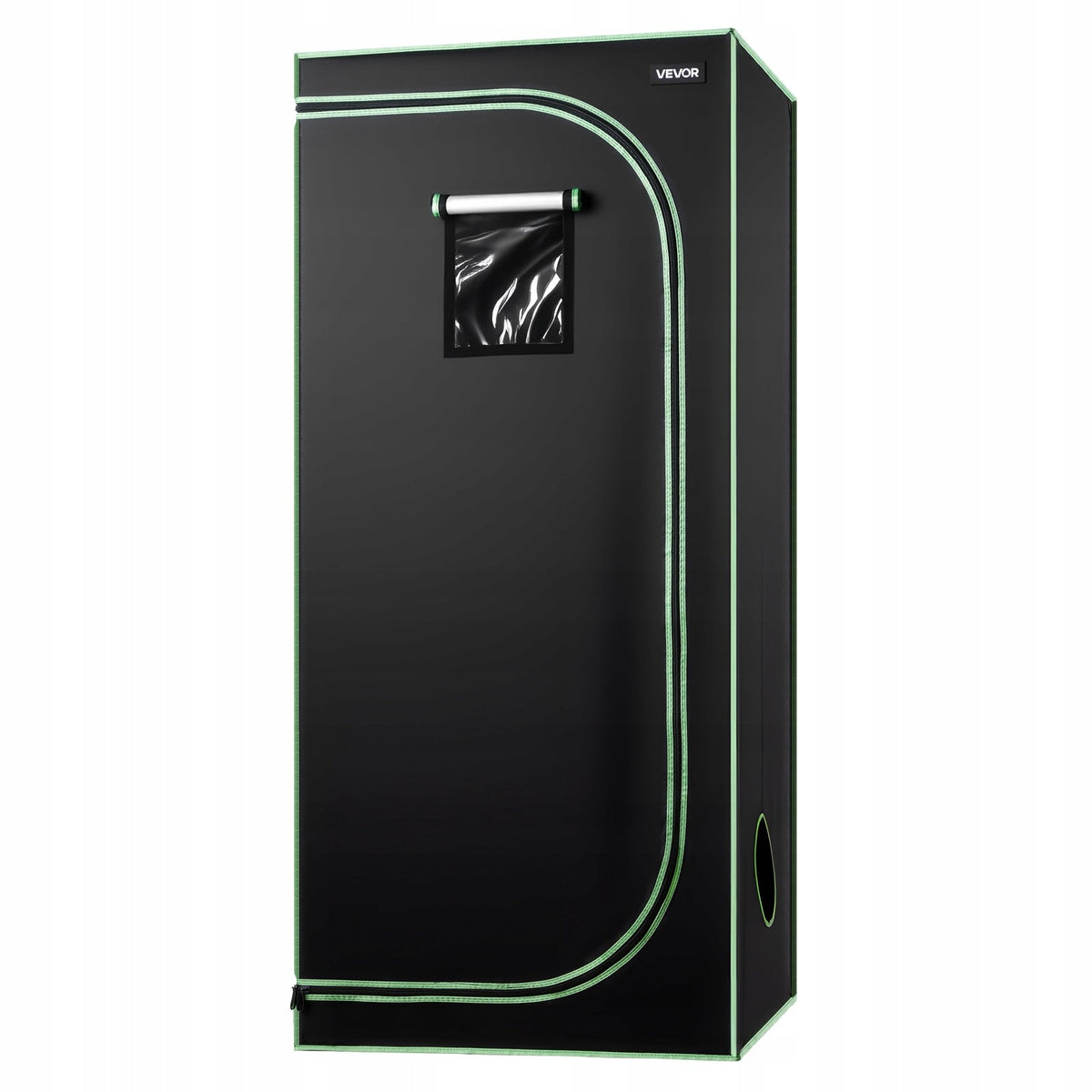 VEVOR 80X80X180 CM GROW TENT GROWBOX 600D HIGHLY REFLECTIVE SOLID