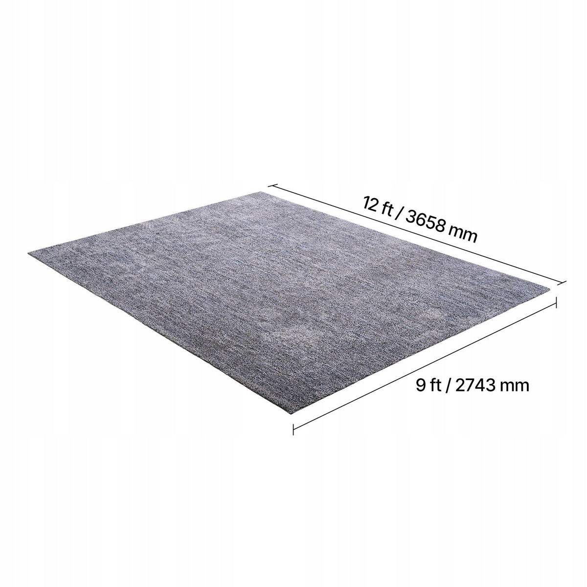 PREMIUM VEVOR SHORT PILE RUG 3658X2743 MM COZY FOR LIVING ROOM