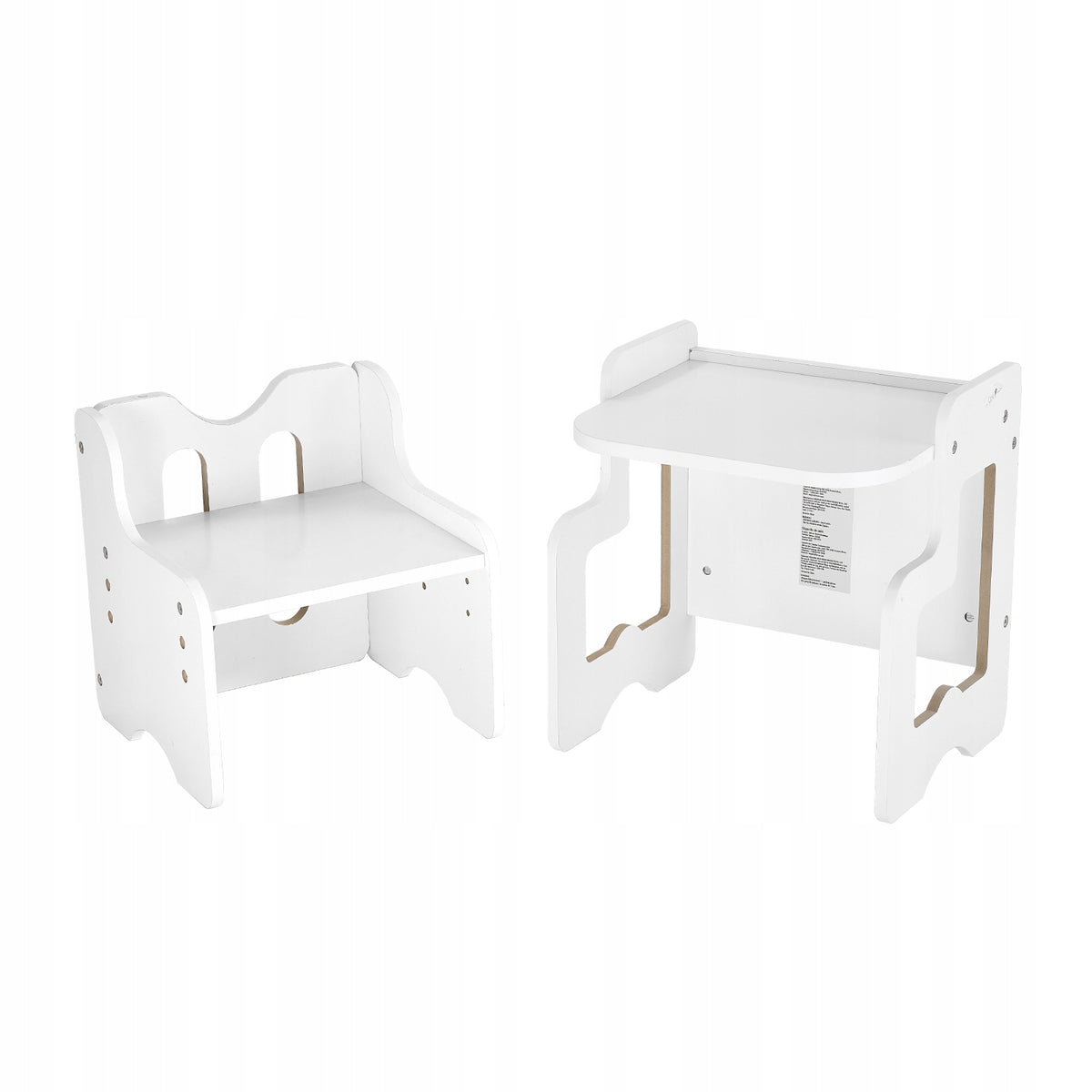 VEVOR MONTESSORI PREMIUM TABLE AND CHAIR SET WITH ADJUSTABLE BOARD