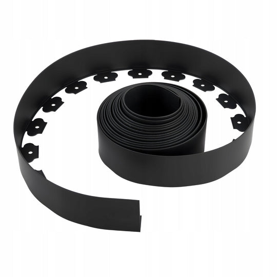 VEVOR LAWN EDGING PLASTIC GARDEN BORDER 10M X 10CM WITH 30