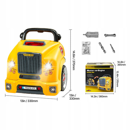VEVOR 60PCS Kids Repair Tool Set with Removable Parts
