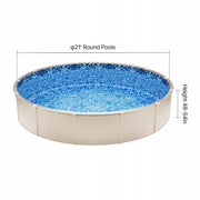 PROFESSIONAL ROUND VEVOR POOL LINER 640X147CM STRONG VINYL