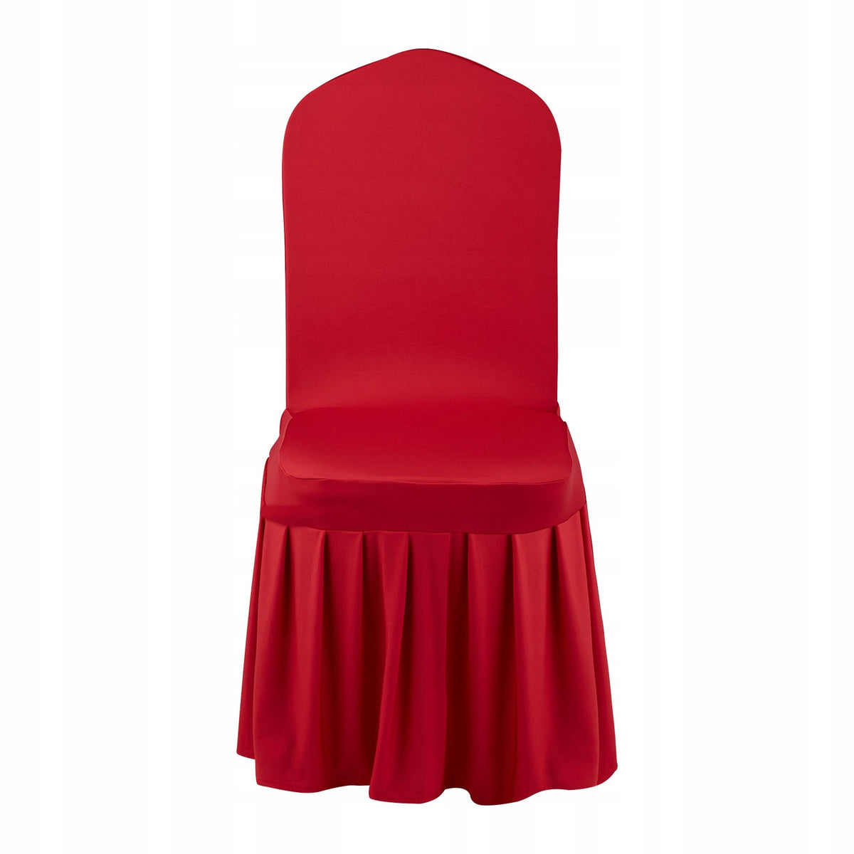 VEVOR CHAIR COVERS 30 PCS RED STRETCH WASHABLE FLAT