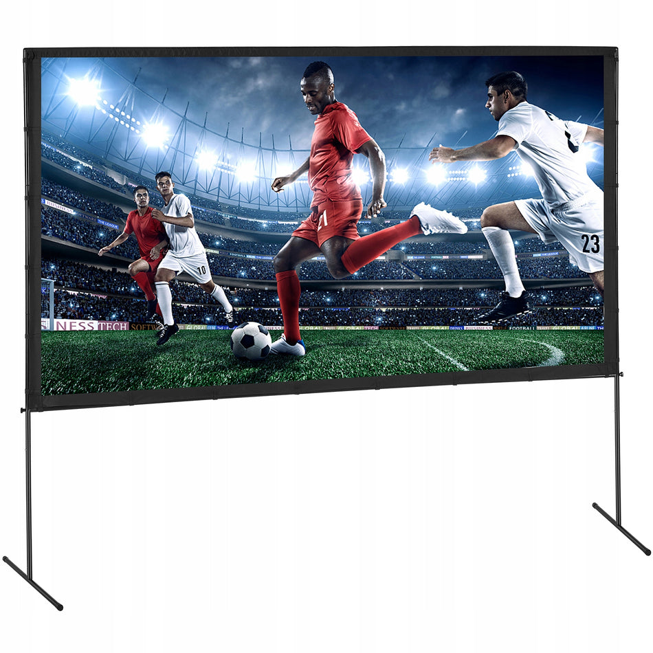 PROFESSIONAL VEVOR 120 INCH 16:9 HD 4K PROJECTOR SCREEN WITH STAND