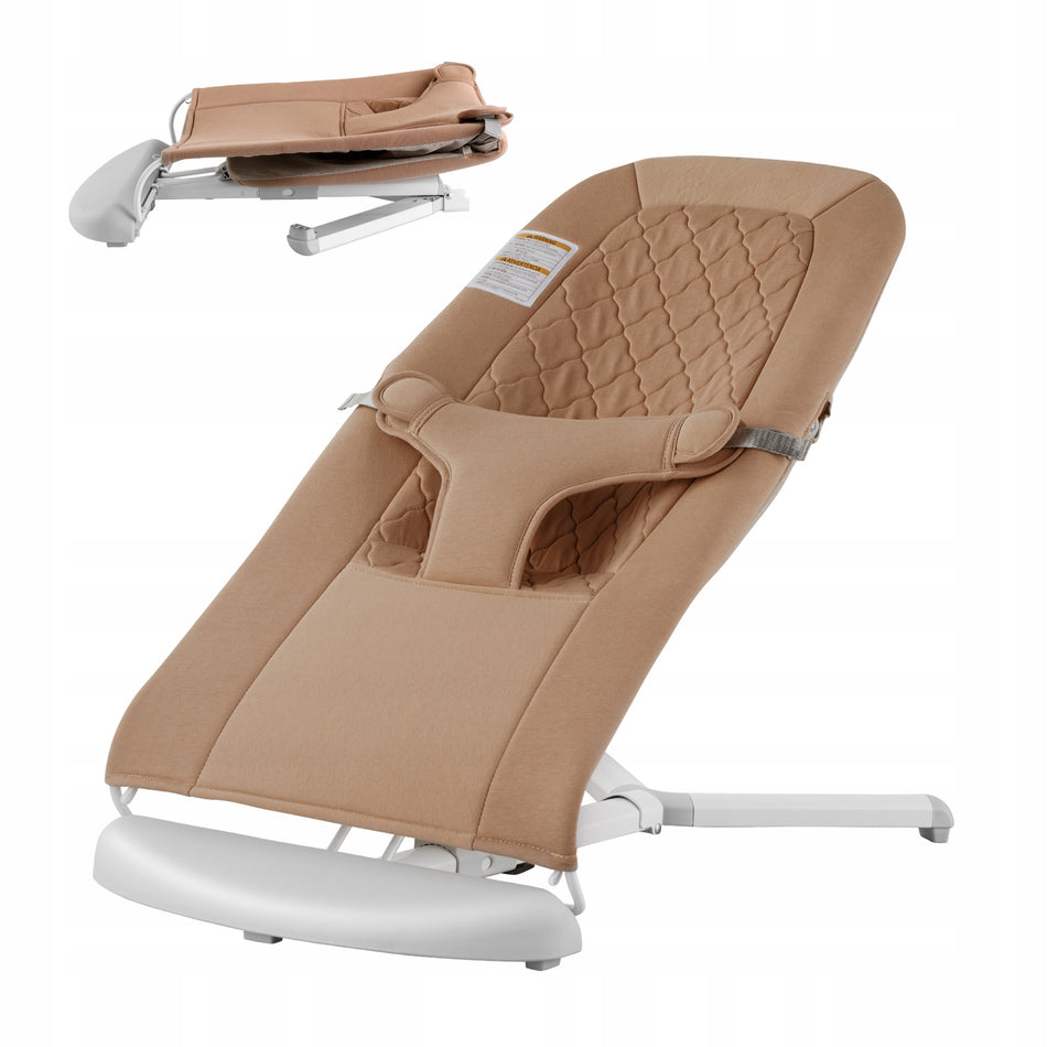 VEVOR BABY BOUNCER 0-9 MONTHS STRONG METAL 2 POSITIONS FOLDABLE