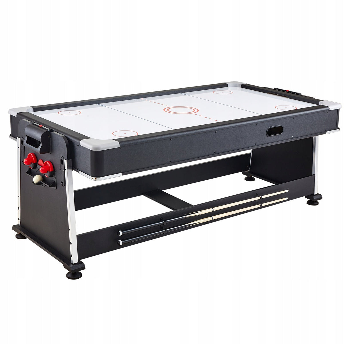 VEVOR 3-IN-1 MULTIFUNCTIONAL ROTARY BILLIARDS HOCKEY PING PONG TABLE PREMIUM