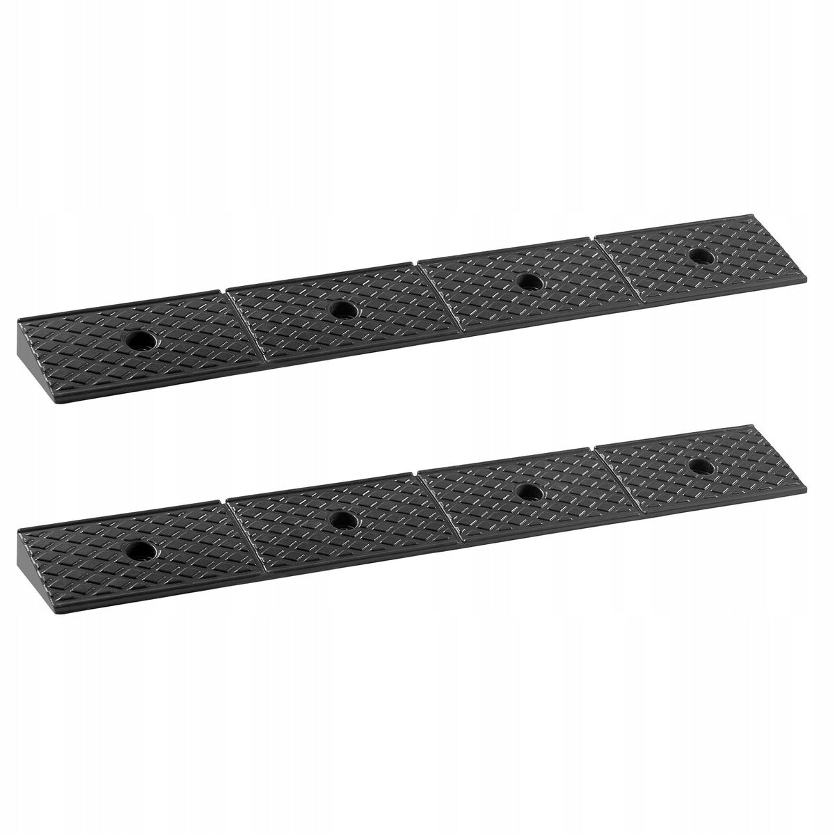 VEVOR RUBBER CURB RAMP 15 TON 2-INCH HEAVY DUTY RAMP 2 PIECES