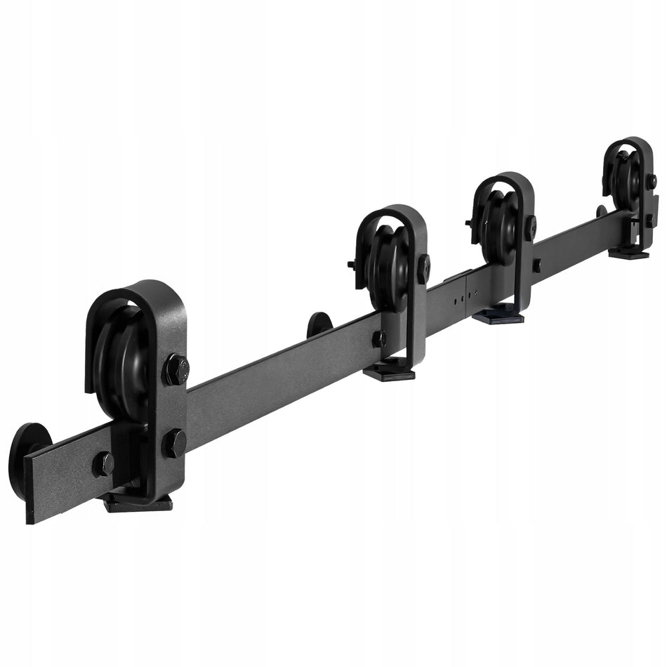 VEVOR PROFESSIONAL SLIDING DOOR SYSTEM FOLDING DOOR HARDWARE BLACK