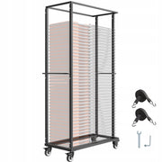 VEVOR HEAVY DUTY CHAIR CART 227 KG CAPACITY FOLDING CHAIR RACK