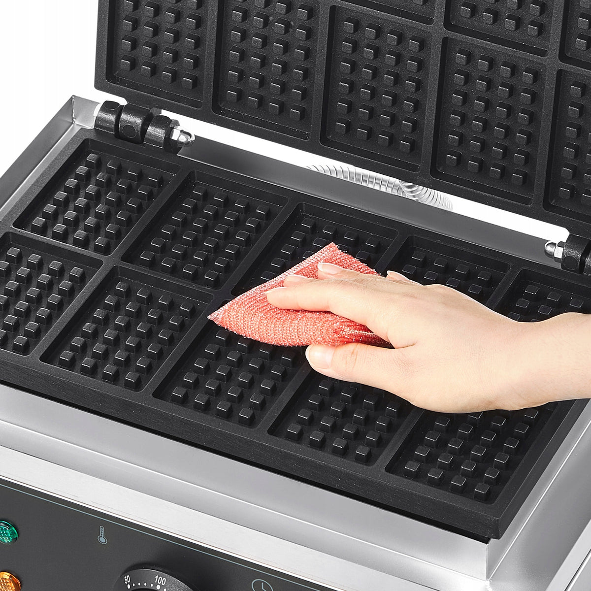 VEVOR PROFESSIONAL WAFFLE MAKER 1550W STAINLESS STEEL COATING