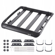 VEVOR HEAVY-DUTY CAR ROOF RACK CARGO BASKET 1216X1020X142 MM 150 KG