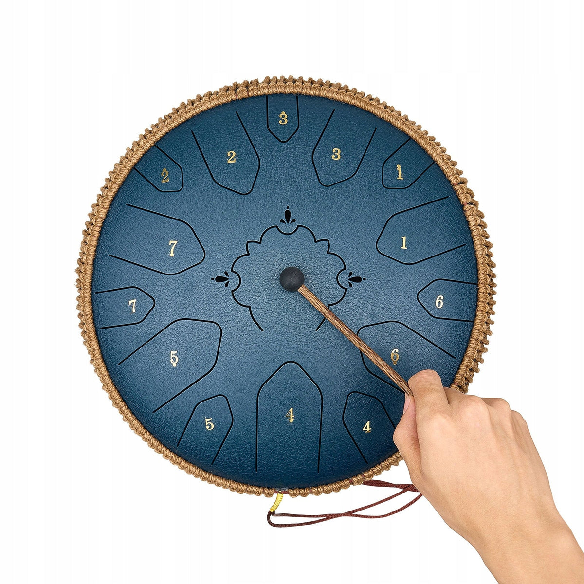 PROFESSIONAL VEVOR 33 CM 15-NOTE TONGUE DRUM RAIN DRUM STRONG