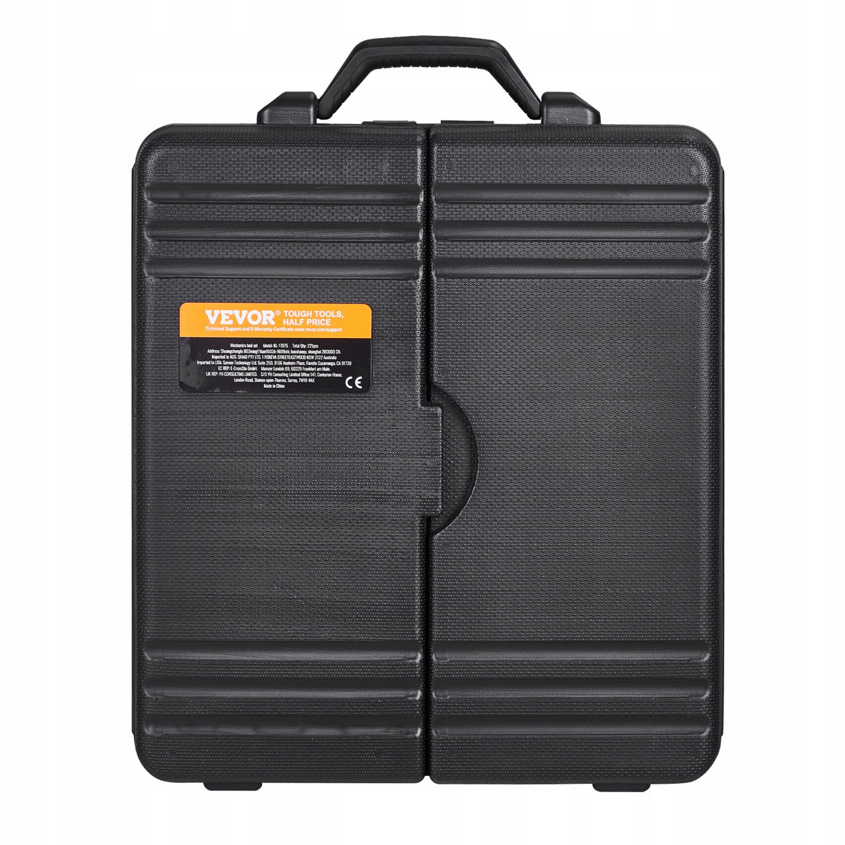 VEVOR 221-PIECE MECHANICAL TOOL SET 1/4 AND 3/8 INCH SOCKETS