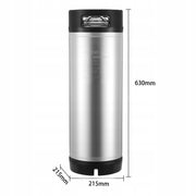 VEVOR CORNY KEG BALL LOCK SUS304 STAINLESS STEEL KEG 19L STRONG SOLID