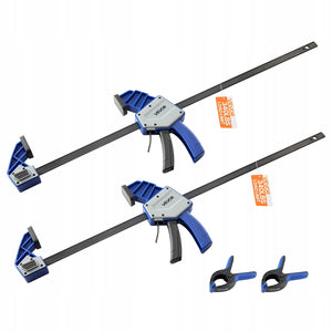 SET OF 2 VEVOR 60.96 CM WOODWORKING CLAMPS STRONG F QUICK-GRIP CLAMP