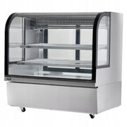 VEVOR CAKE DISPLAY REFRIGERATOR 505L 2-TIER COMMERCIAL LED STAINLESS STEEL