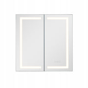 VEVOR PROFESSIONAL LED MIRROR BATHROOM CABINET 65X65 CM WITH TOUCH CONTROL