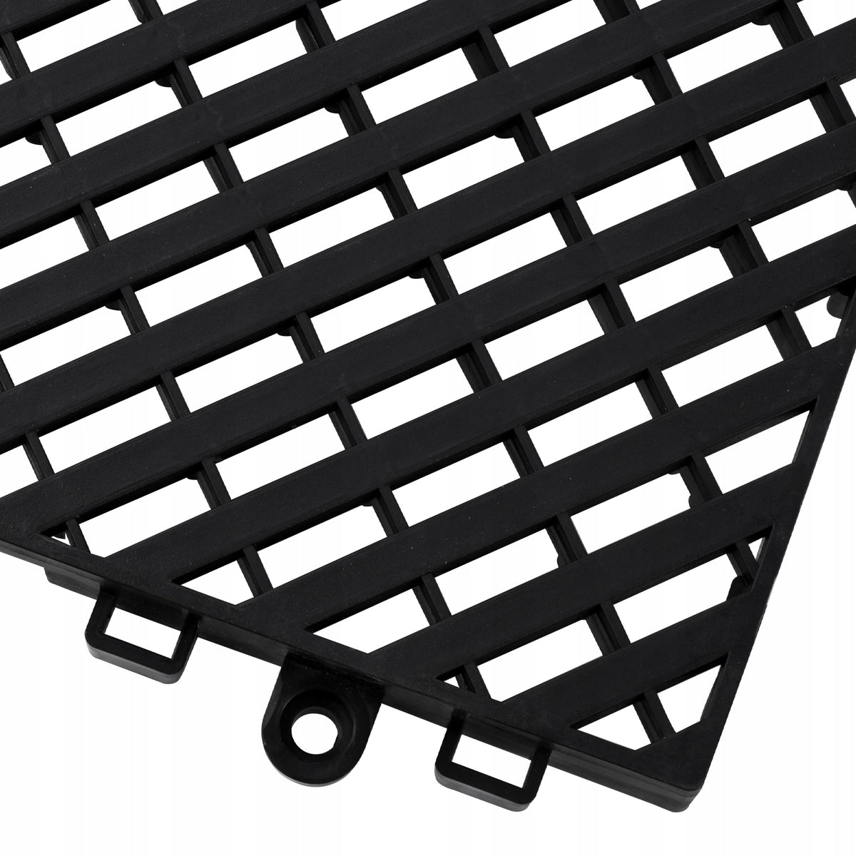 VEVOR MODULAR DRAINAGE MAT 24 PCS 415X415MM STRONG INTERLOCKING SYSTEM PP
