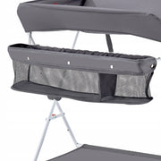 VEVOR FOLDABLE CHANGING TABLE WITH SIDE BASKET, 4-LEVEL HEIGHT ADJUSTABLE