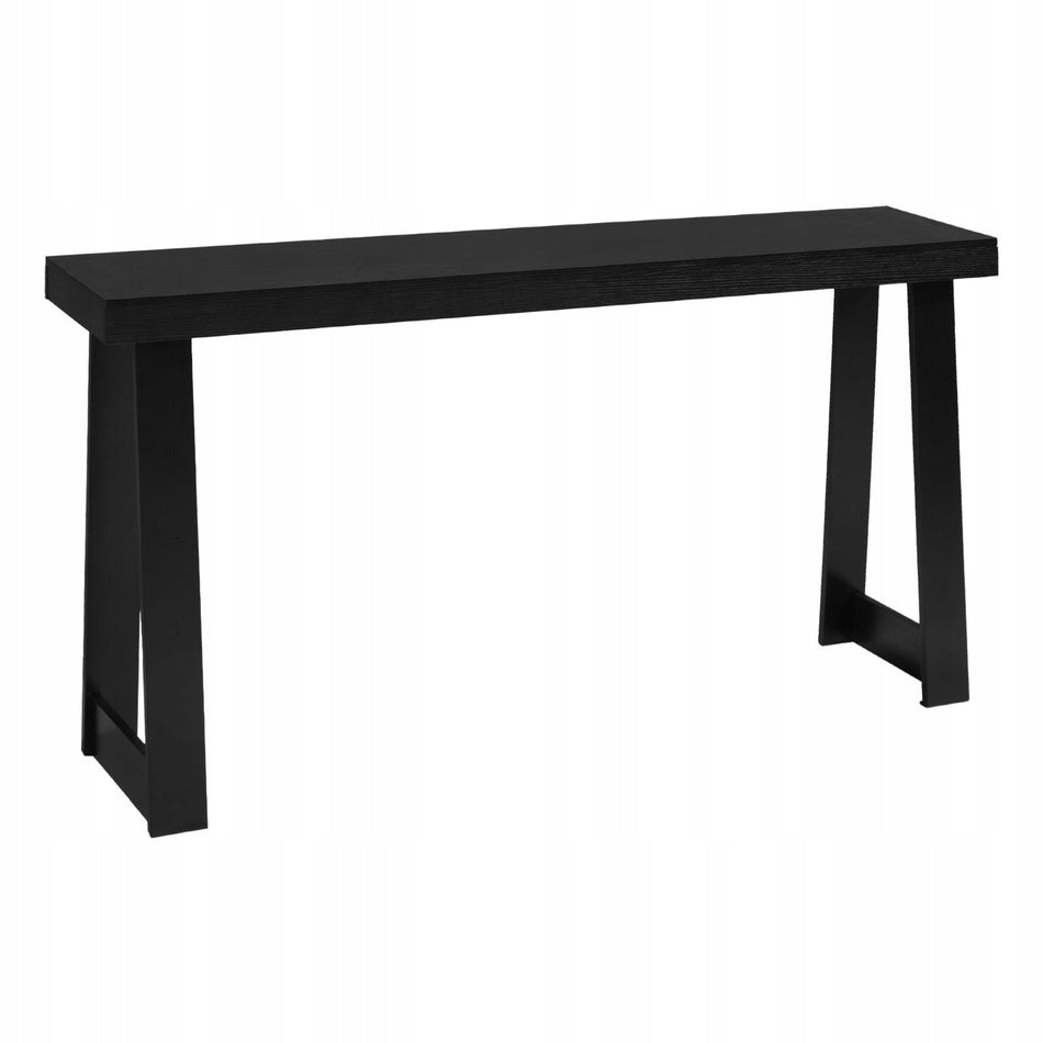 VEVOR CONSOLE TABLE 140X30.5X81 CM BLACK STRONG NARROW ENTRYWAY TABLE