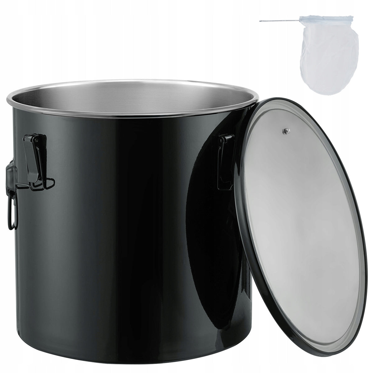 VEVOR FRYER OIL BUCKET 10 GALLON PREMIUM STAINLESS STEEL