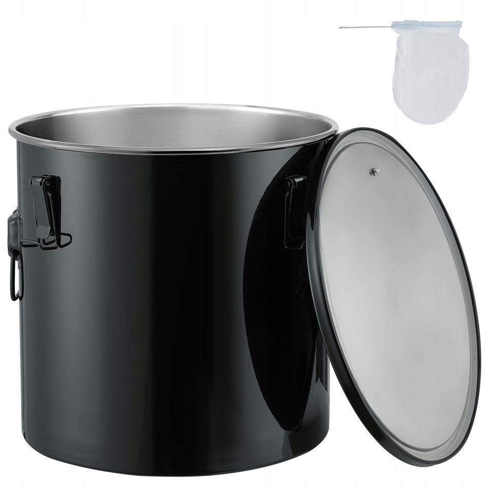 VEVOR FRYER OIL BUCKET 10 GALLON PREMIUM STAINLESS STEEL