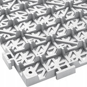 VEVOR INTERLOCKING HEAVY-DUTY FLOOR TILES 12 PCS PVC NON-SLIP
